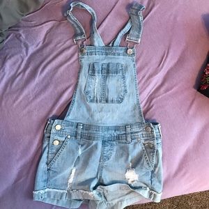 rue 21 overall shorts